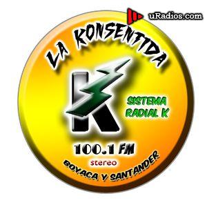 Radio La Konsentida 100.1 Radio K